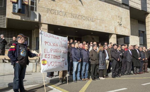 La Policía Nacional de Salamanca reclama «contundencia» en la gestión del terrorismo callejero
