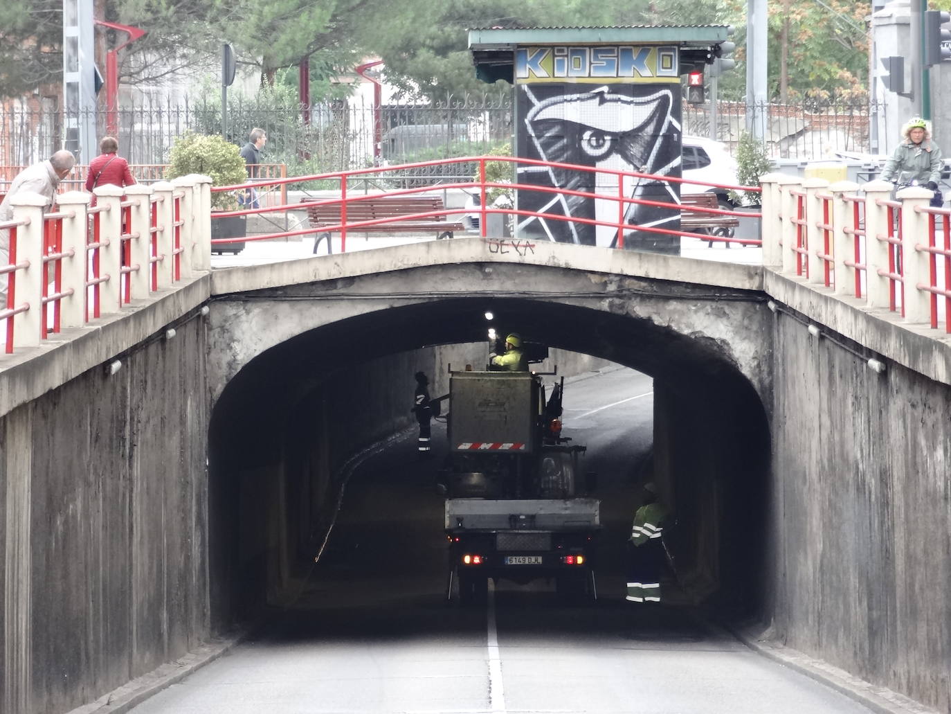 Corte por obras en las calles Panaderos y en Labradores