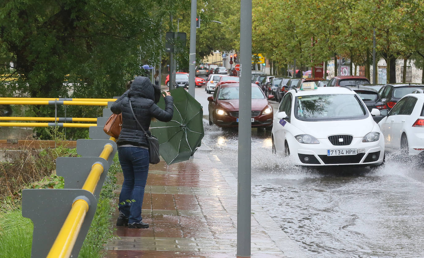 El último aguacero deja 24,8 litros en un día y sitúa octubre como el más lluvioso del año en Valladolid