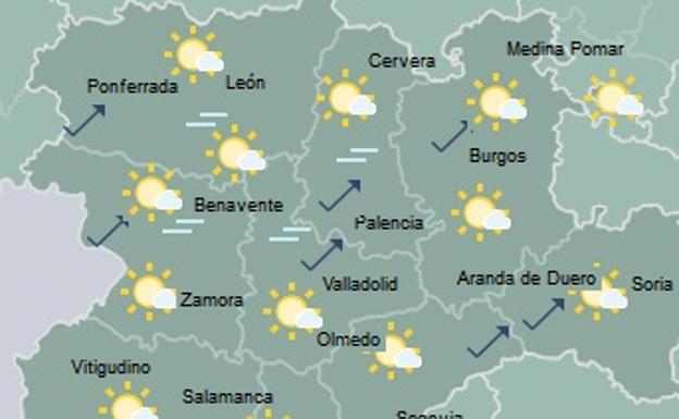 Valladolid disfrutará de un fin de semana cálido con máximas de 20 grados
