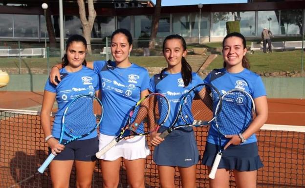 El Tenis Alba femenino, ante la primera eliminatoria para evitar el descenso frente al MDZ Tenis Club de Murcia