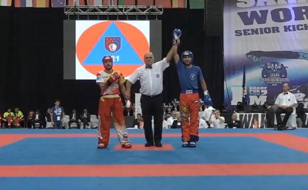 El salmantino Manuel García, subcampeón del mundo WAKO de Kickboxing en Sarajevo