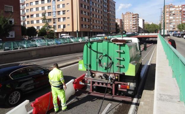 Los peatones podrán pasar desde hoy por el túnel de vehículos de San Isidro en Valladolid