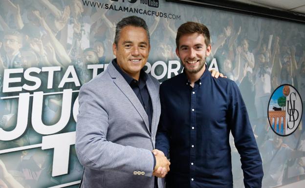 El Salamanca CF UDS anuncia la destitución del técnico Pablo Cortés