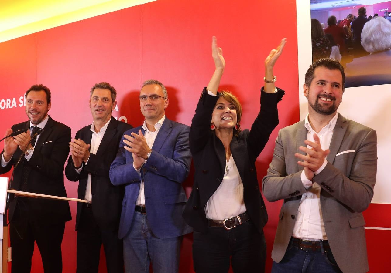 La ministra de Justicia Dolores Delgado participa en un acto público del PSOE en Valladolid