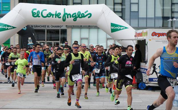 Moisés Dueñas y Sonia Sánchez ganan un Duatlón Cross El Corte Inglés Salamanca que pone fin al IV circuito