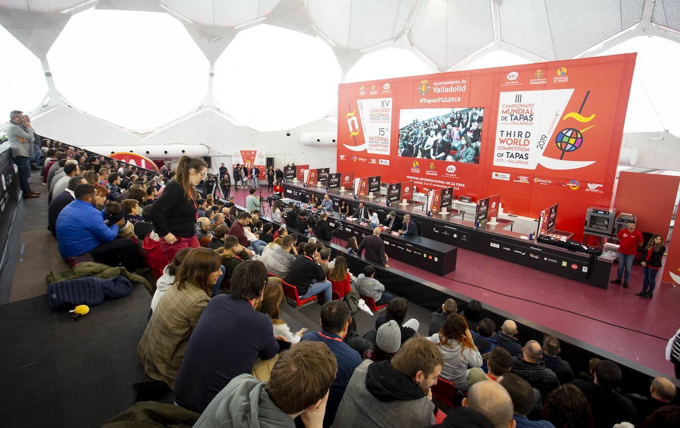 Inauguración del XV Concurso Nacional de Pinchos y Tapas y al III Campeonato Mundial de Tapas Ciudad de Valladolid