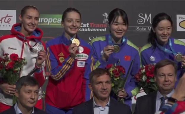 Ana Popescu, del Club El Duque, ganó la prueba de la Copa del Mundo en Estonia