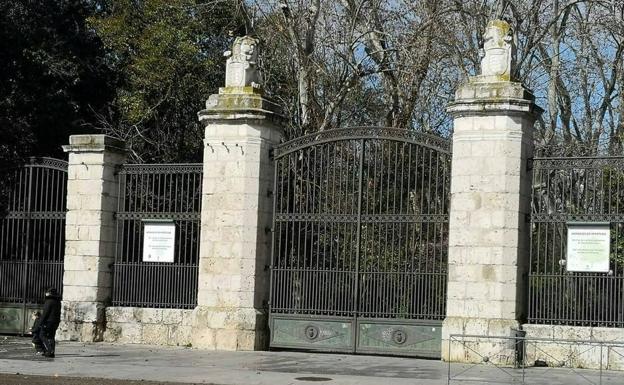 Cierran el Campo Grande de Valladolid ante la previsión de fuertes rachas de viento