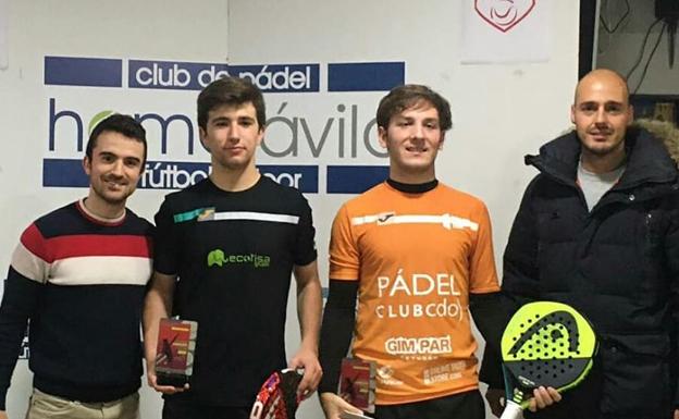El salmantino Enrique Goenaga, campeón del Master absoluto de Castilla y León de pádel