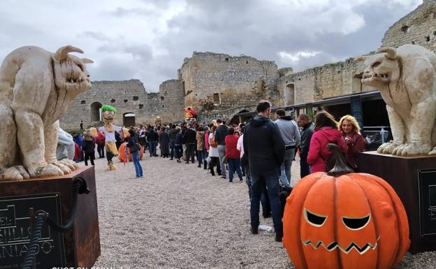 El Castillo Encantado de Trigueros roza las 10.000 visitas en su especial Halloween