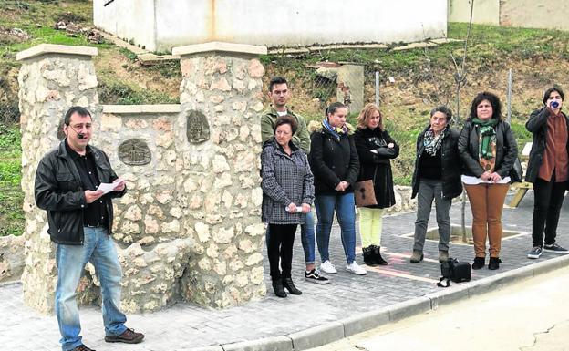 Castronuño inaugura una fuente dedicada al Camino de Santiago de Levante
