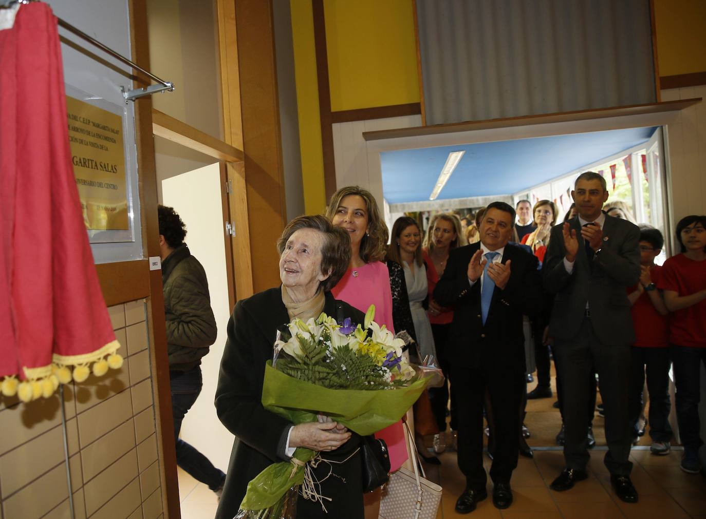 Vistazo al pasado: las visitas de Margarita Salas a Valladolid