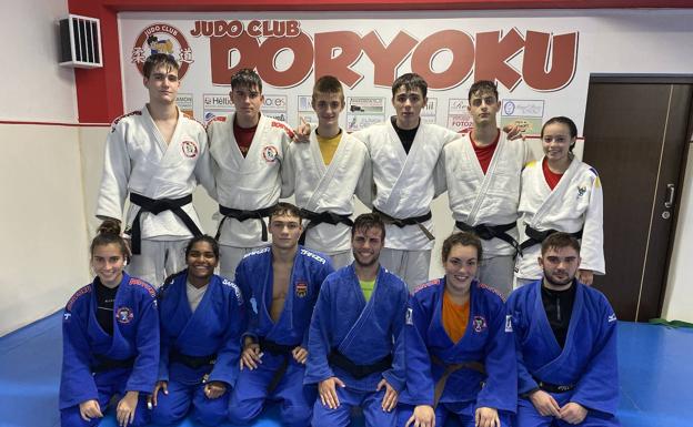 El Judo Club Doryoku, presente en la Copa de España A de Gijón