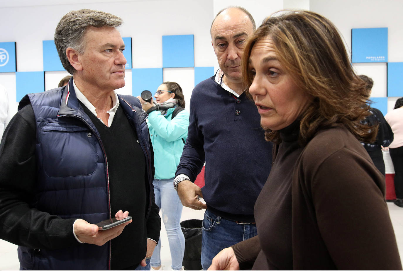 Así fue la noche electoral en las sedes de los partidos en Segovia