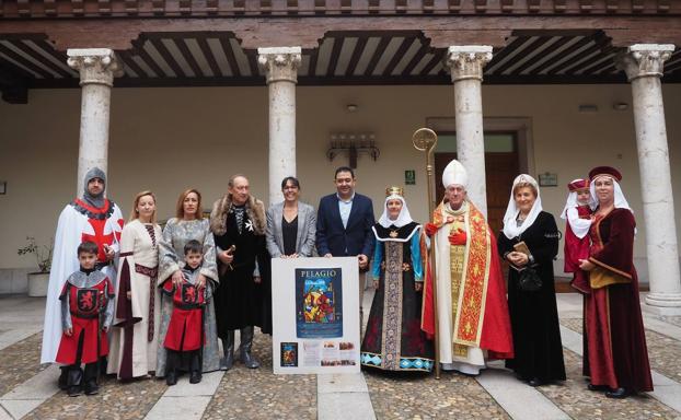 Fresno el Viejo dedica la V recreación de la Donación de la Villa a Pelagio de Arulfic