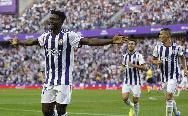 Salisu no viaja a Ghana y se queda en Valladolid por molestias en la espalda