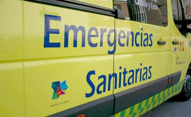 Un fallecido en Astorga tras arder su furgoneta en un accidente y quedar atrapado en el interior