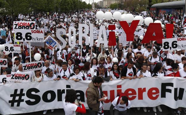 ¡Soria Ya! brinda su trabajo a Teruel Existe en su trabajo de reestructuración territorial