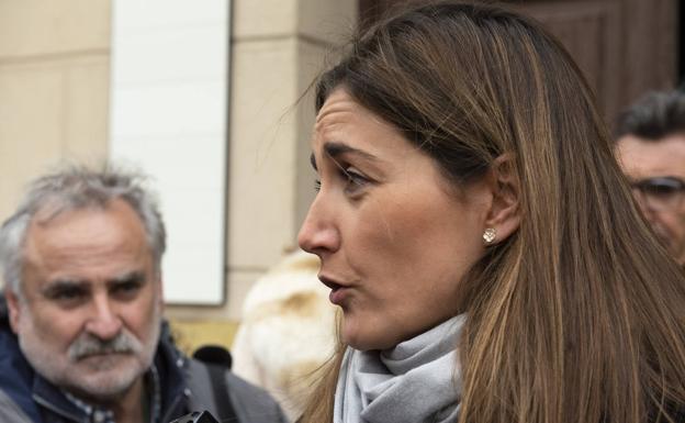 Raquel Sanz, viuda de Víctor Barrio: «Podríamos estar en los juzgados todos los días»