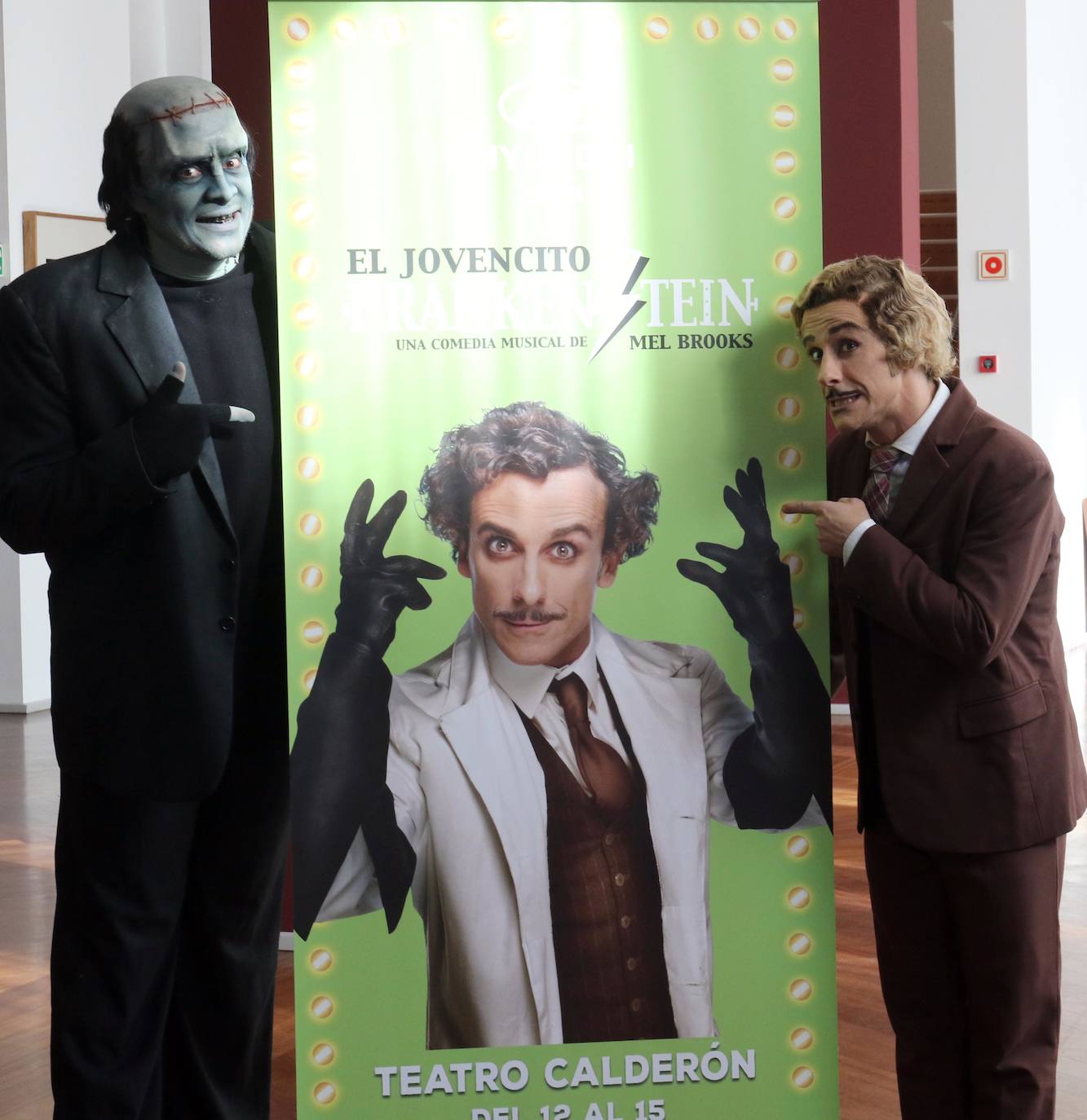 Presentación del Musical 'El jovencito Frakenstein'