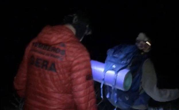 Rescatan a un grupo de 18 boy scouts desorientados en La Pedriza