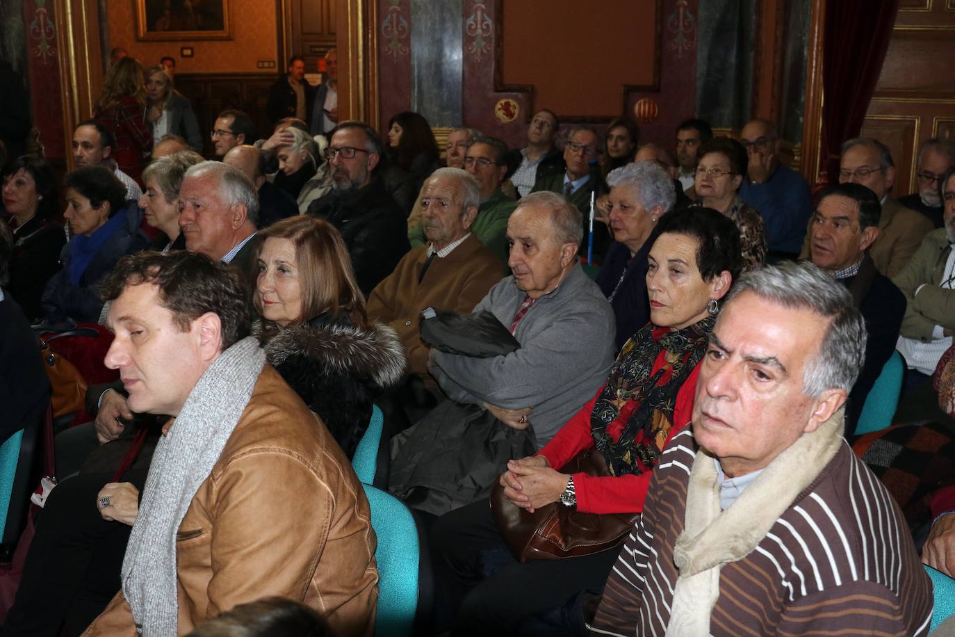 Presentación del libro de Gonzalo Santonja en el Aula de Cultura de El Norte