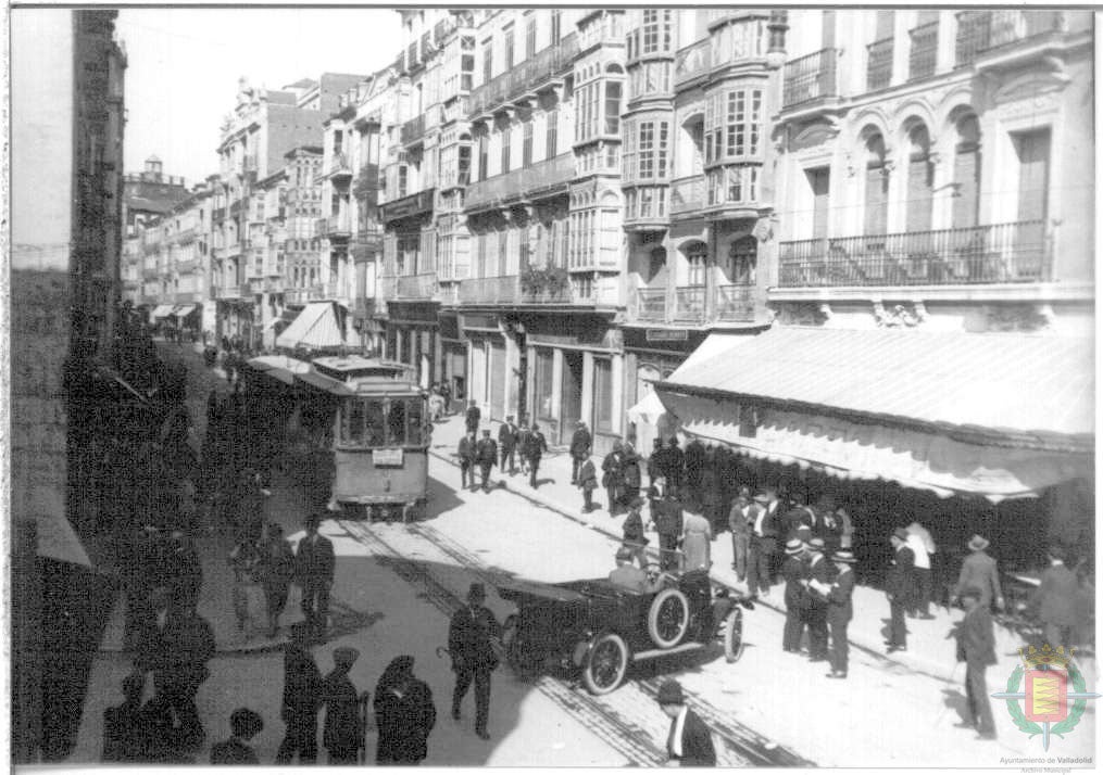 Estampas del Valladolid antiguo (XXVI): cuando los tranvías circulaban por la ciudad