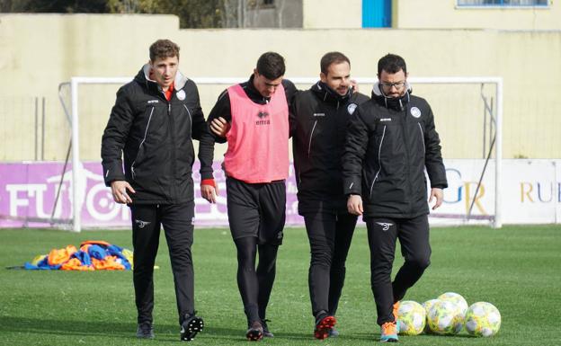 Zubiri sufre un esguince de tobillo y será sometido a una resonancia en Unionistas