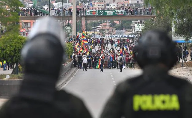 Las autopsias confirman nueve muertes por disparos en los disturbios en Bolivia