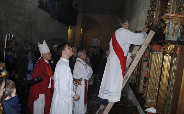 Castromonte celebra San Clemente con la llegada de una reliquia del patrón