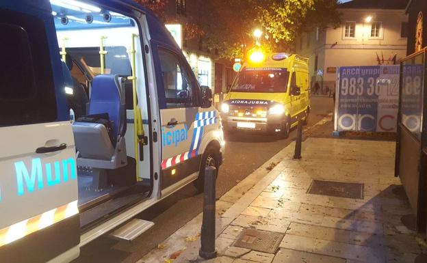 Herido un niño de 5 años al ser golpeado por un coche en el centro Valladolid