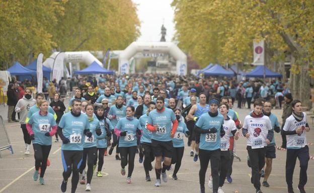La marea azul por «dar voz» a la diabetes bate nuevo récord en Valladolid con 3.500 participantes