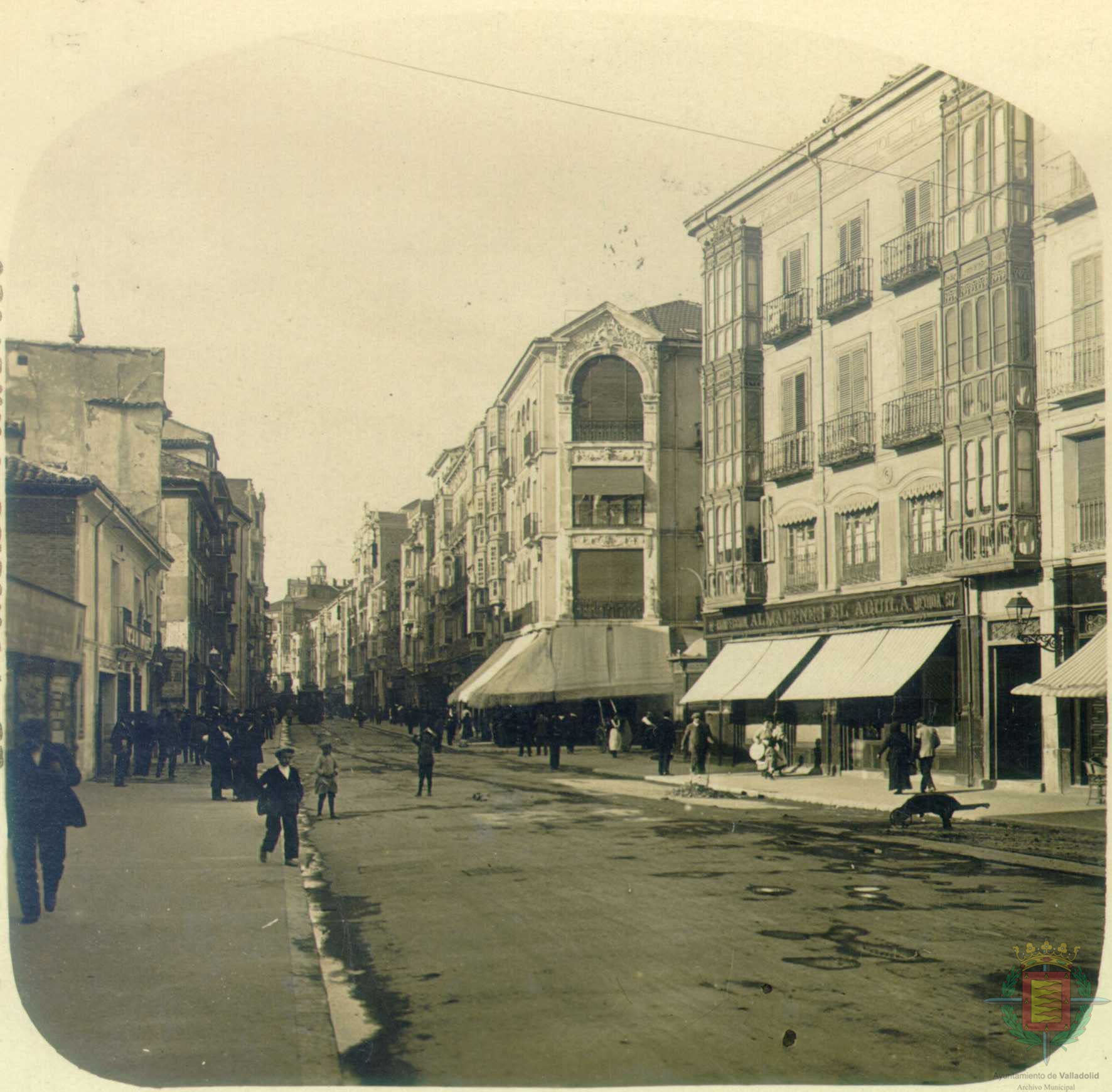 Estampas del Valladolid antiguo (XXVIII): la calle Santiago