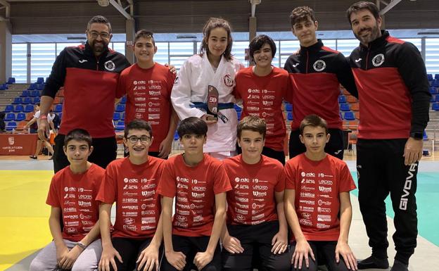 Amplia representación del Doryoku en la Copa de España infantil de judo