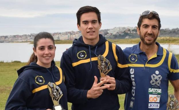 Triplete del Club Cisne en Santander