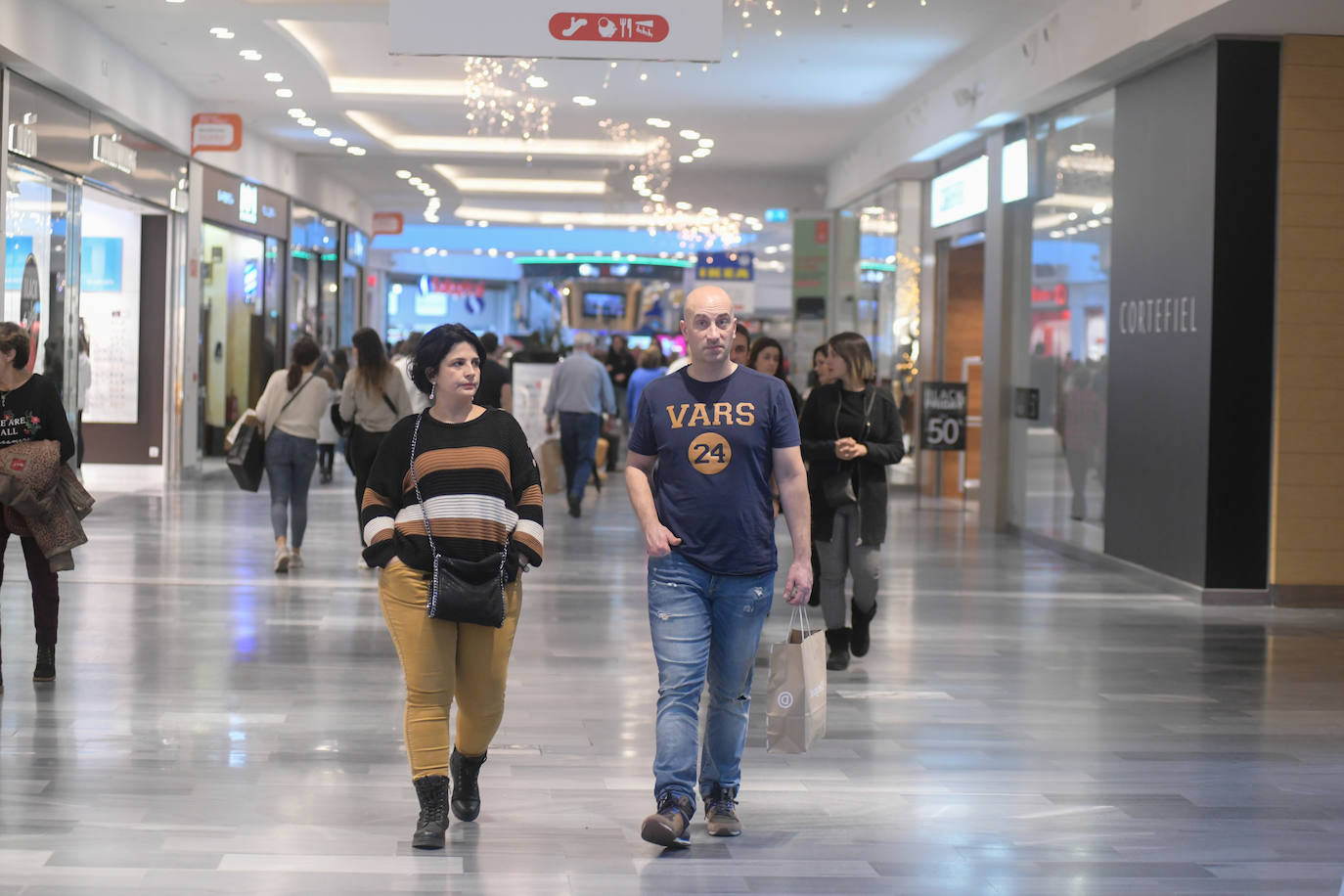 De compras en Valladolid durante el 'Black Friday