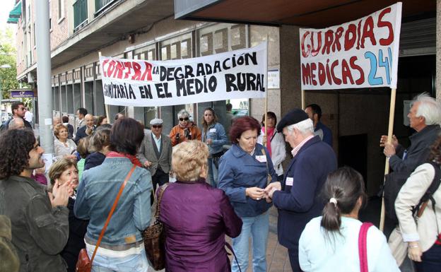 El nordeste de Segovia se moviliza para reivindicar consultas pediátricas en Riaza