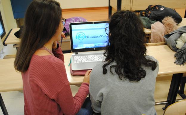 Futuros periodistas de Valladolid se unen en la lucha por el clima