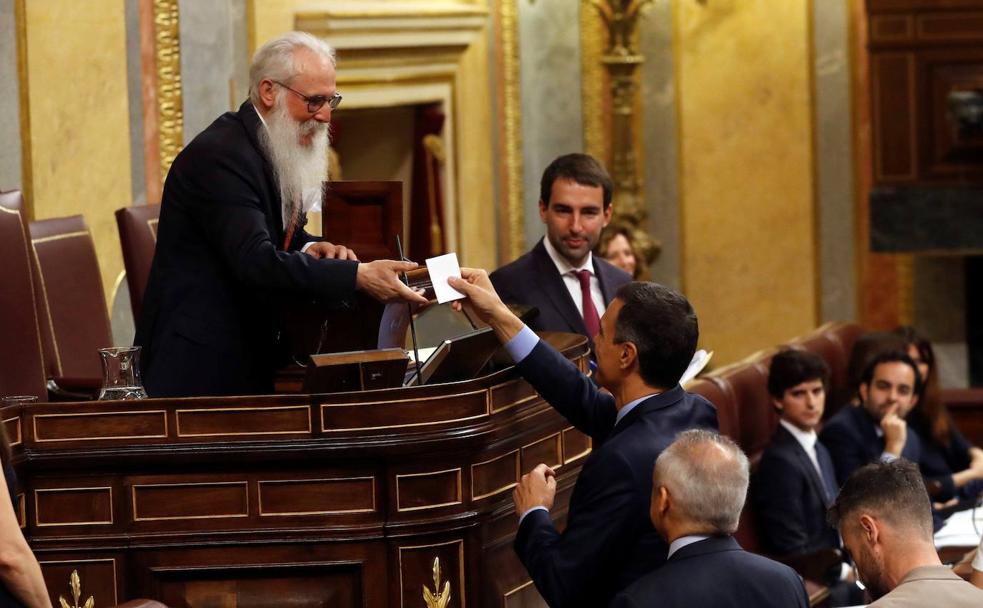 Un quijote en el estrado de la Cámara