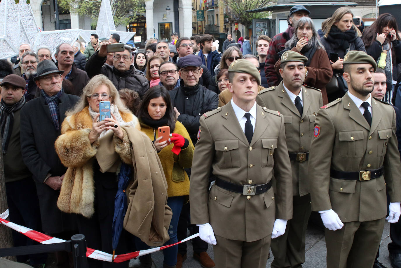 Segovia celebra Santa Bárbara, patrona de la Academia de Artilleria