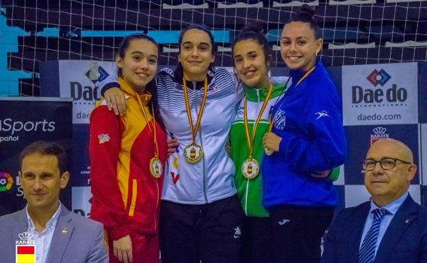 Valladolid conquista tres platas en el Campeonato de España