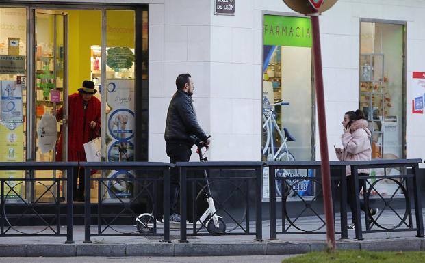 Palencia ha registrado este año doce accidentes en los que ha habido patinetes implicados