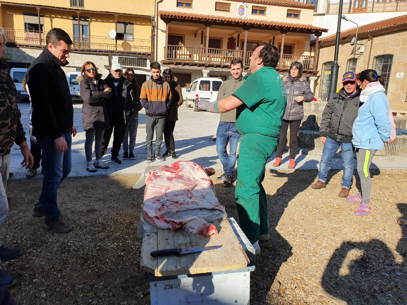 Matanza típica de Santibáñez de la Sierra
