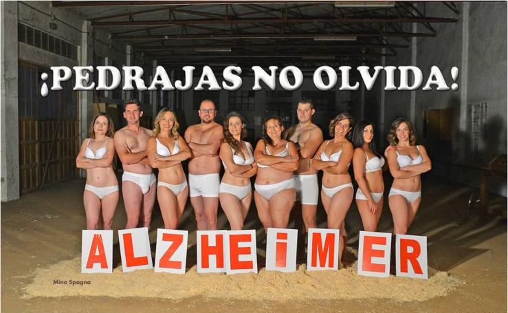 El calendario erótico solidario de Pedrajas de San Esteban recauda más de 18.000 euros