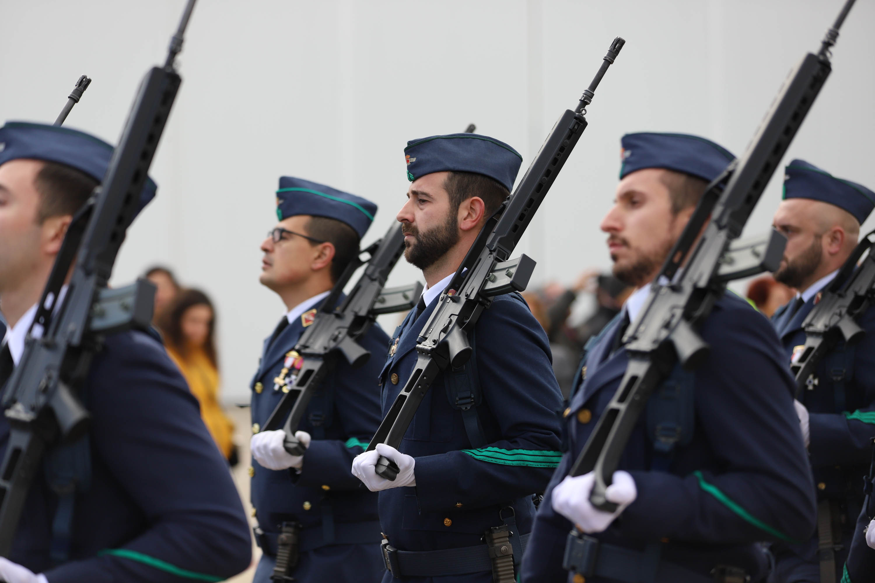 Celebración de la Patrona del Ejército del Aire, Nuestra Sra. de Loreto, en la base aérea de Matacán