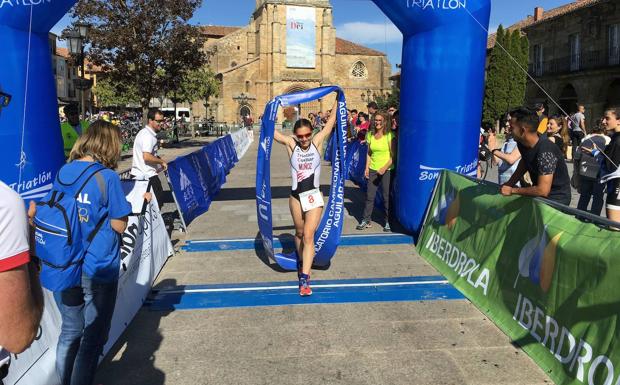 Marina Muñoz, refuerzo de lujo para el Triatlón Soriano