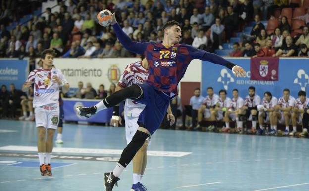 El Barcelona, primer finalista de la Copa Asobal