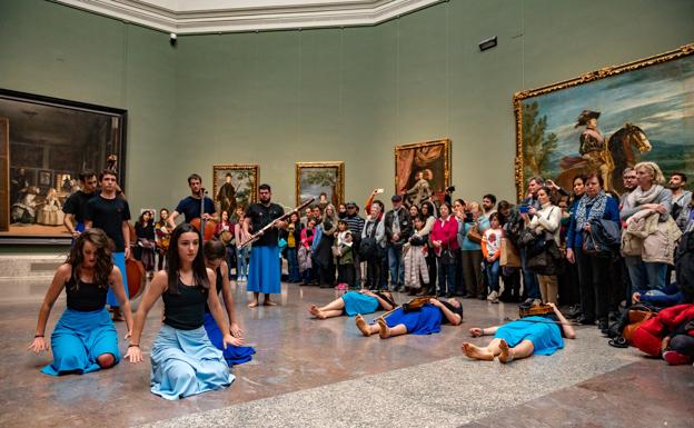 El Proyecto Ibérico Orquestal toca y baila ante Las Meninas