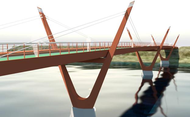 Adjudicadas las obras para construir las pasarelas sobre el río Tormes entre los barrios Tejares y Huerta Otea